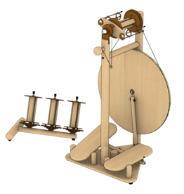 Lojan Buddy Wheel- Double Treadle