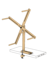 Lojan Skeinwinder, attaches to Buddy wheels or table