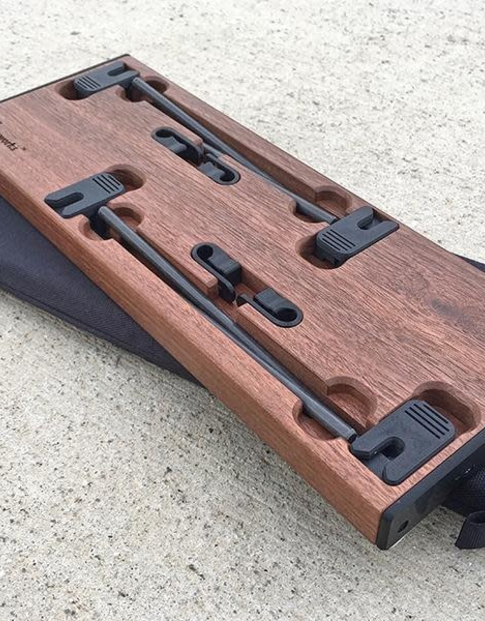 Akerworks Flat Pack Lazy Kate cherry