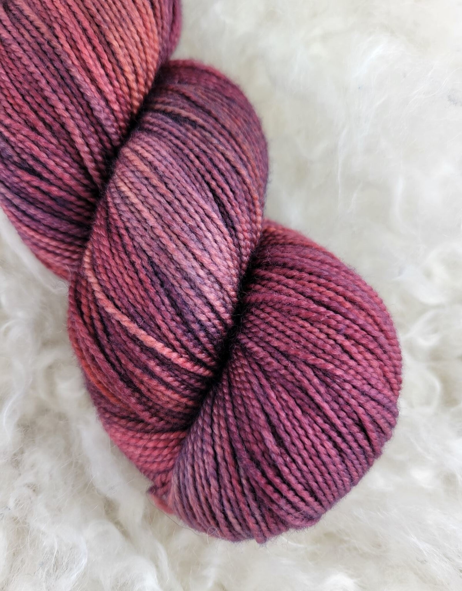 Palouse Yarn Co Lolo Sock 100g Double Dahlia