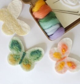Sheep Creek Studio KIT needle felt - mini butterfly
