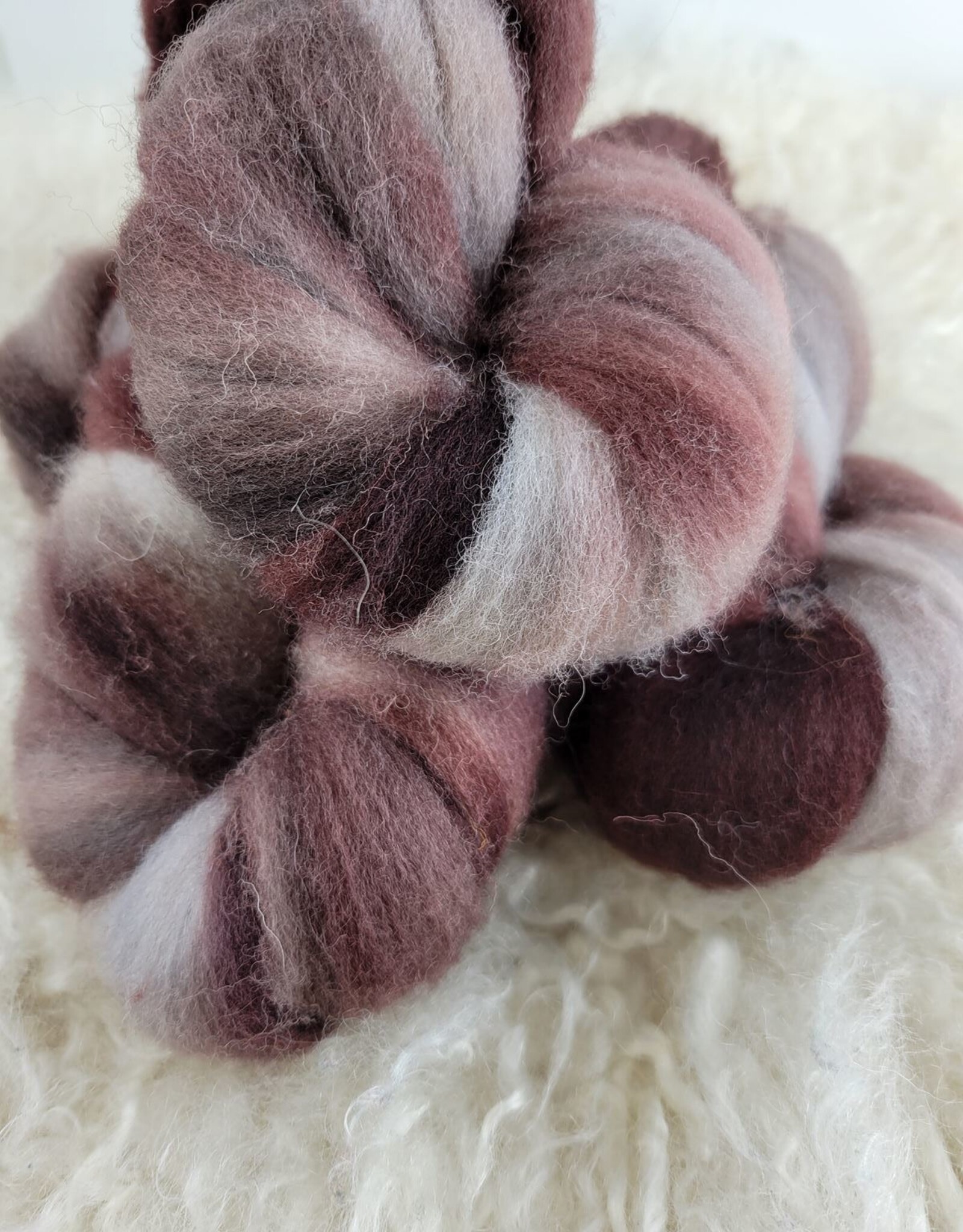 Palouse Yarn Fiber 2 oz Punta Arenas coffee bean