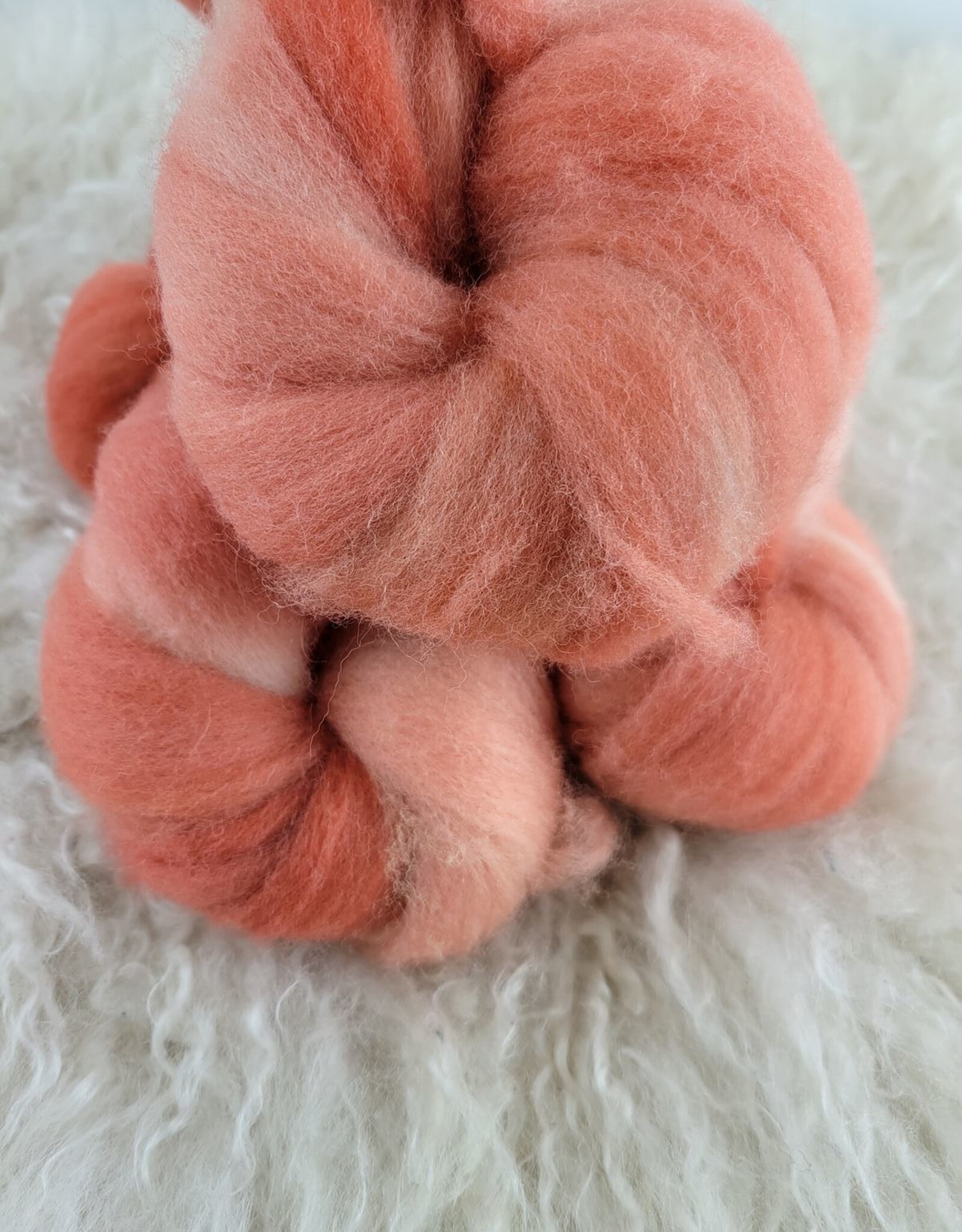 Palouse Yarn Fiber 2 oz Punta Arenas sherbet