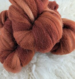 Palouse Yarn Fiber 2 oz Punta Arenas sienna