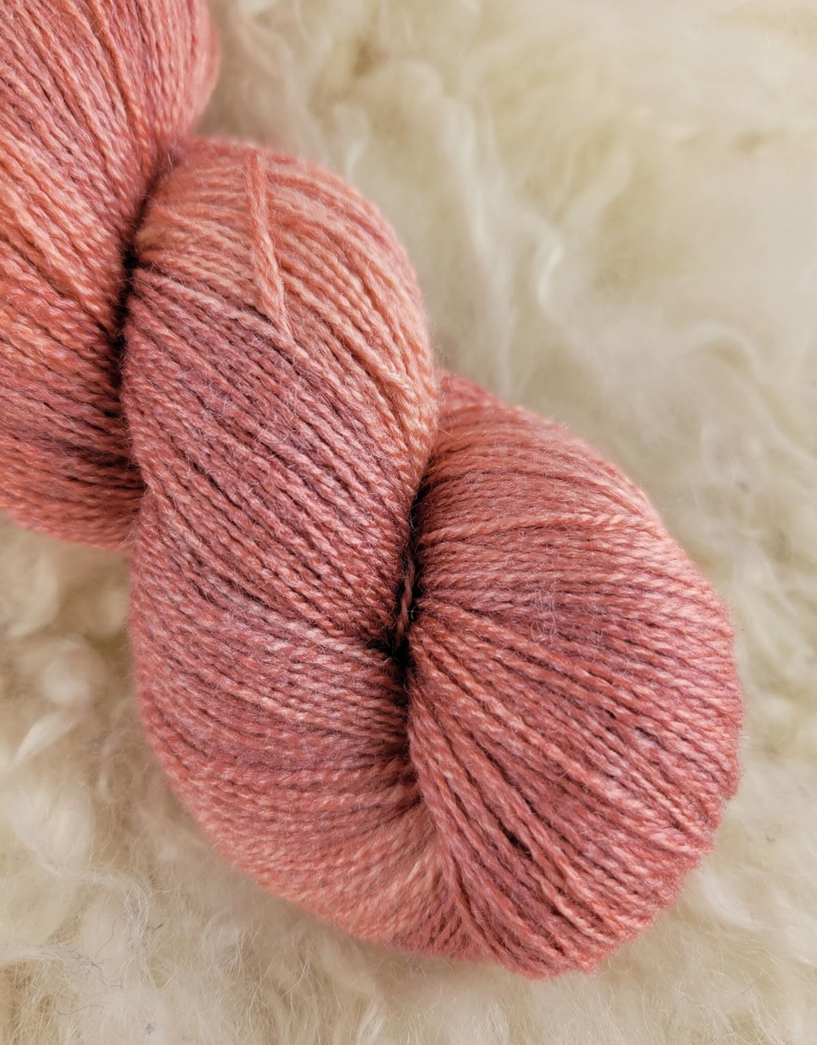 Palouse Yarn BFL + Silk Lace Rose Gold