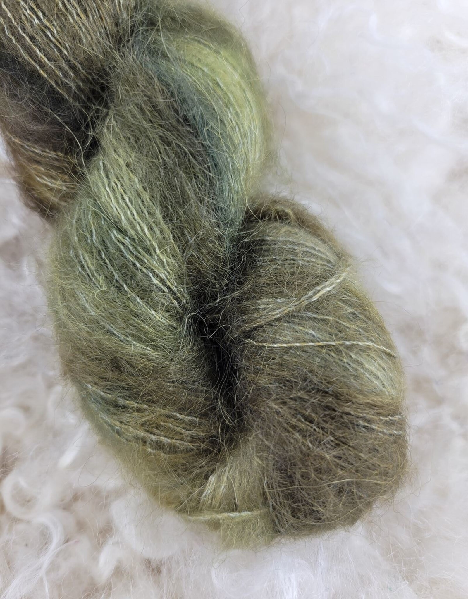 Palouse Yarn Co Silky Mo 50g Frog Pond
