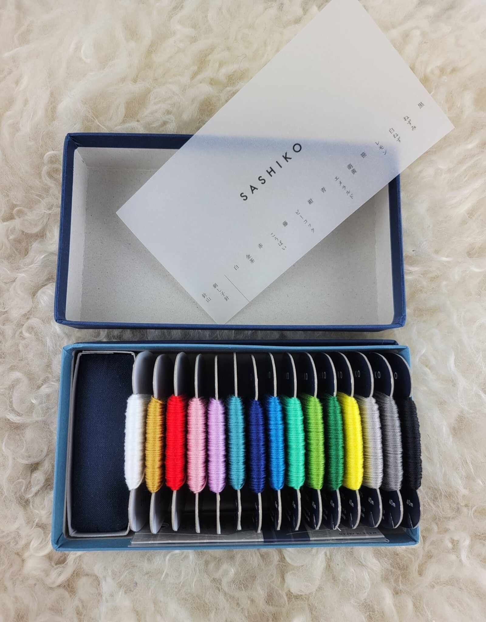 Daruma Sashiko Thread Box SM