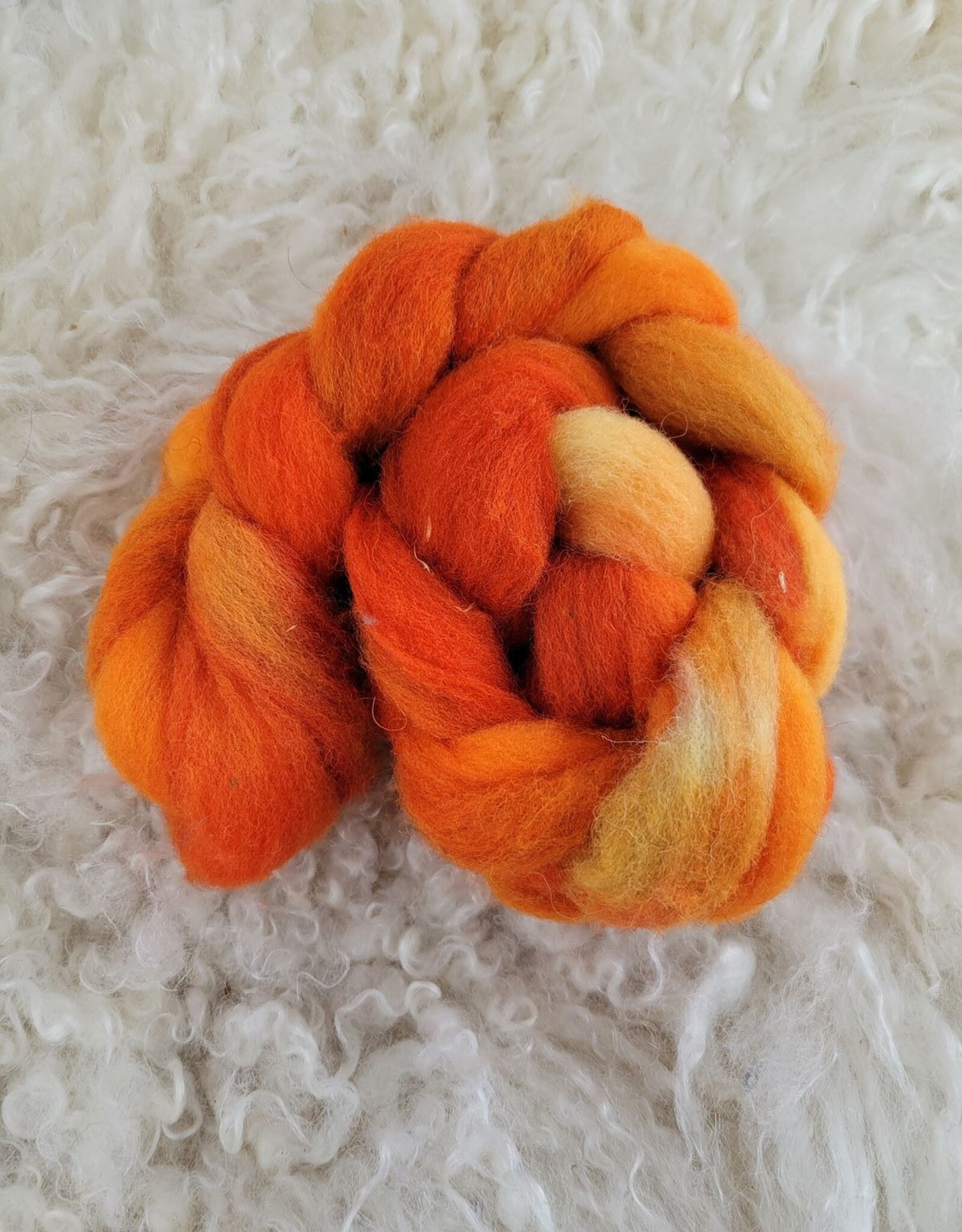 Palouse Yarn Fiber 2 oz Cheviot hand dyed