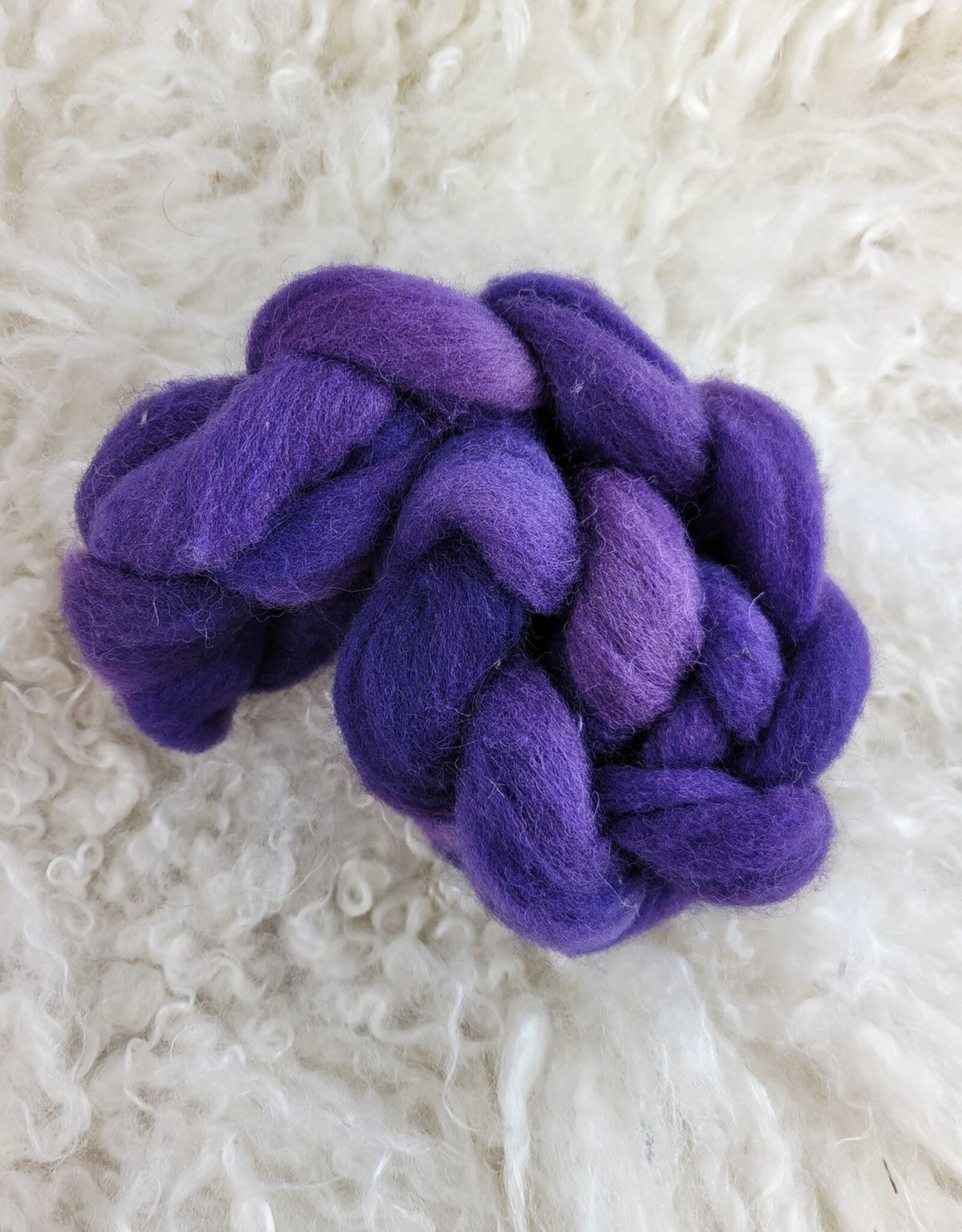 Palouse Yarn Fiber 2 oz Cheviot hand dyed