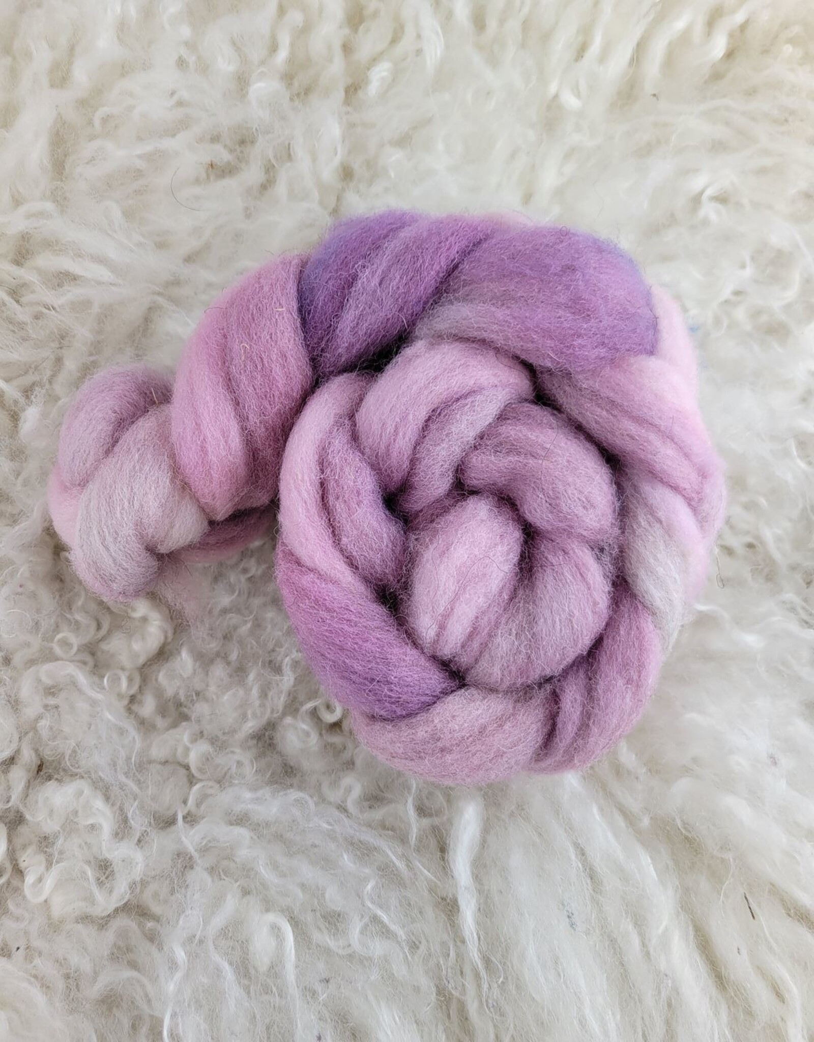 Palouse Yarn Fiber 2 oz Cheviot hand dyed