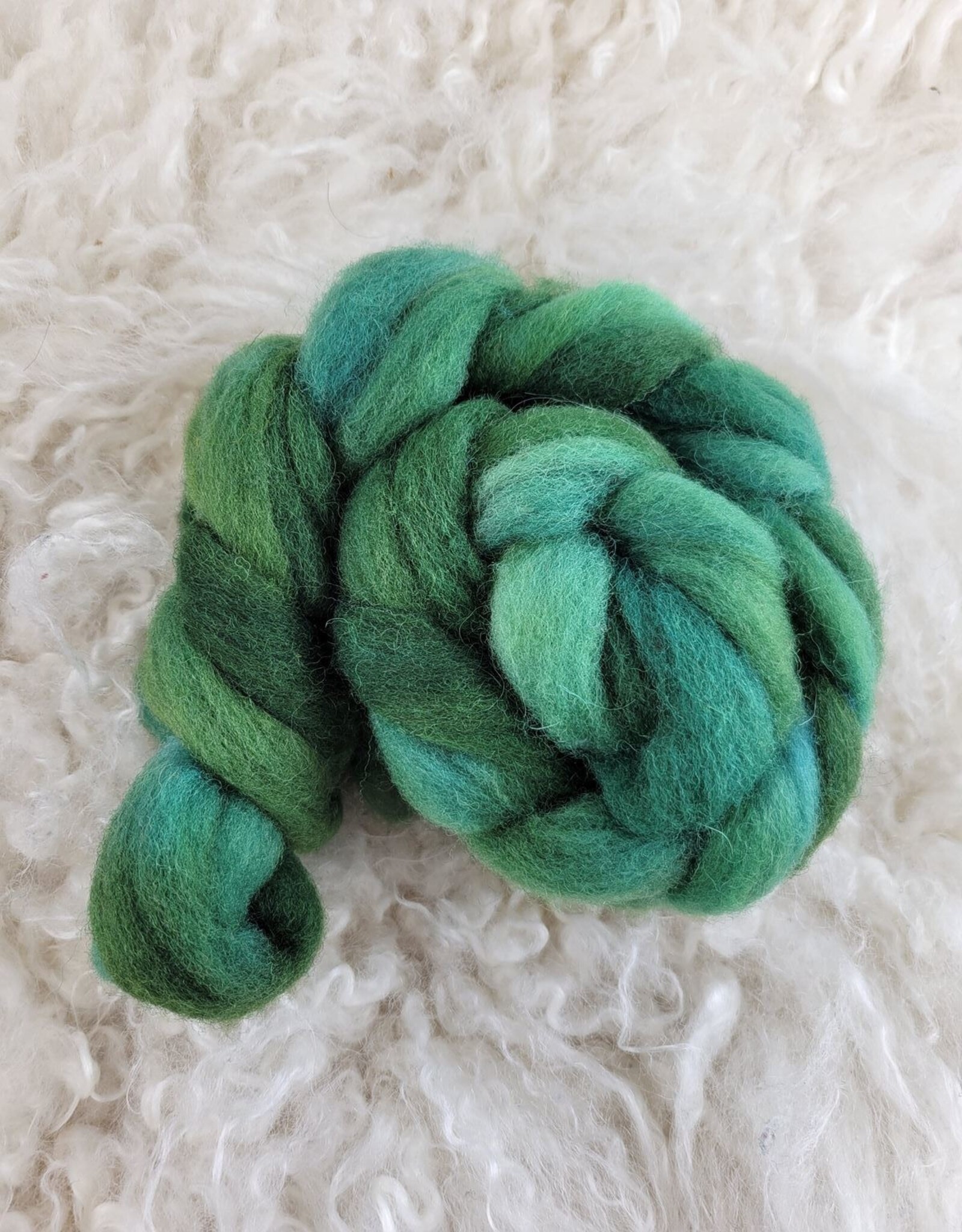 Palouse Yarn Fiber 2 oz Cheviot hand dyed