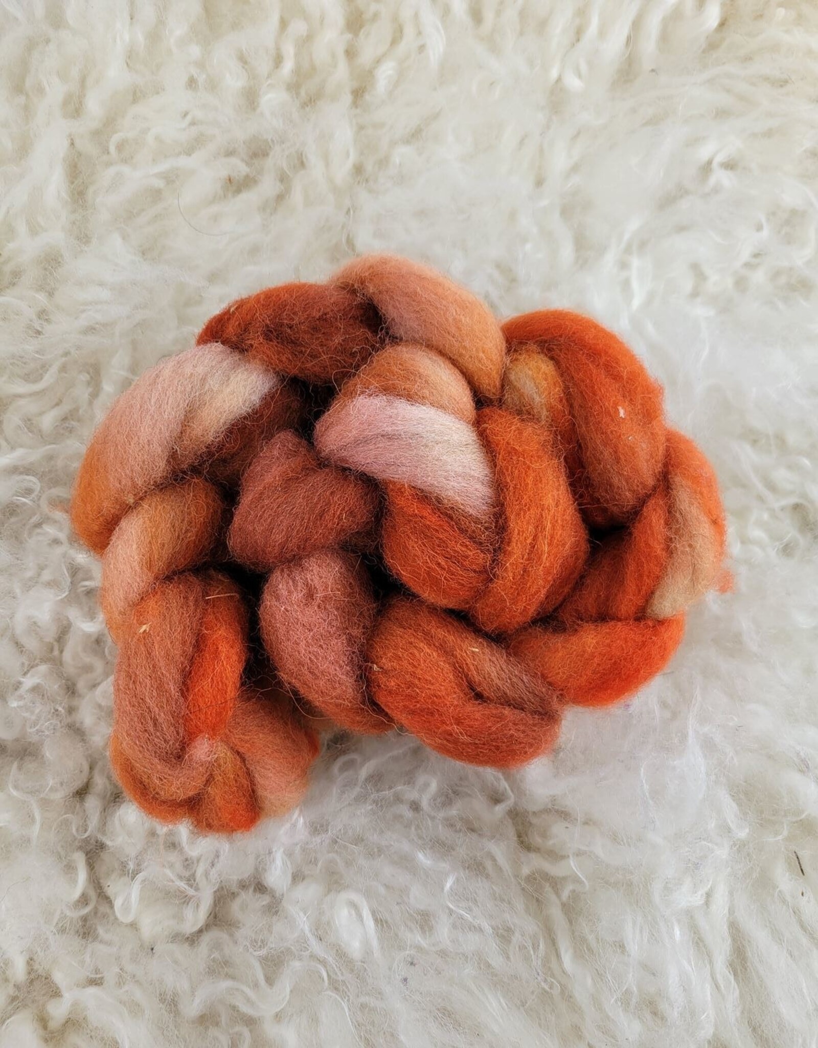 Palouse Yarn Fiber 2 oz Cheviot hand dyed