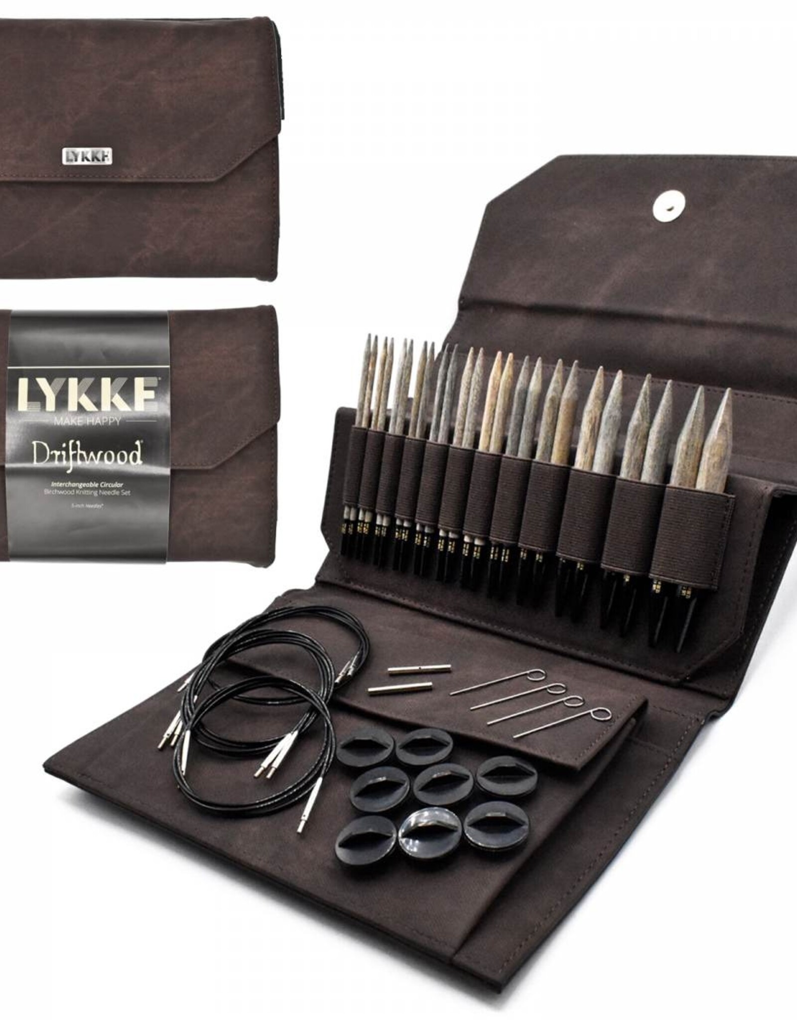 Lykke Driftwood 5" Set sz 4-17 cacao denim effect case