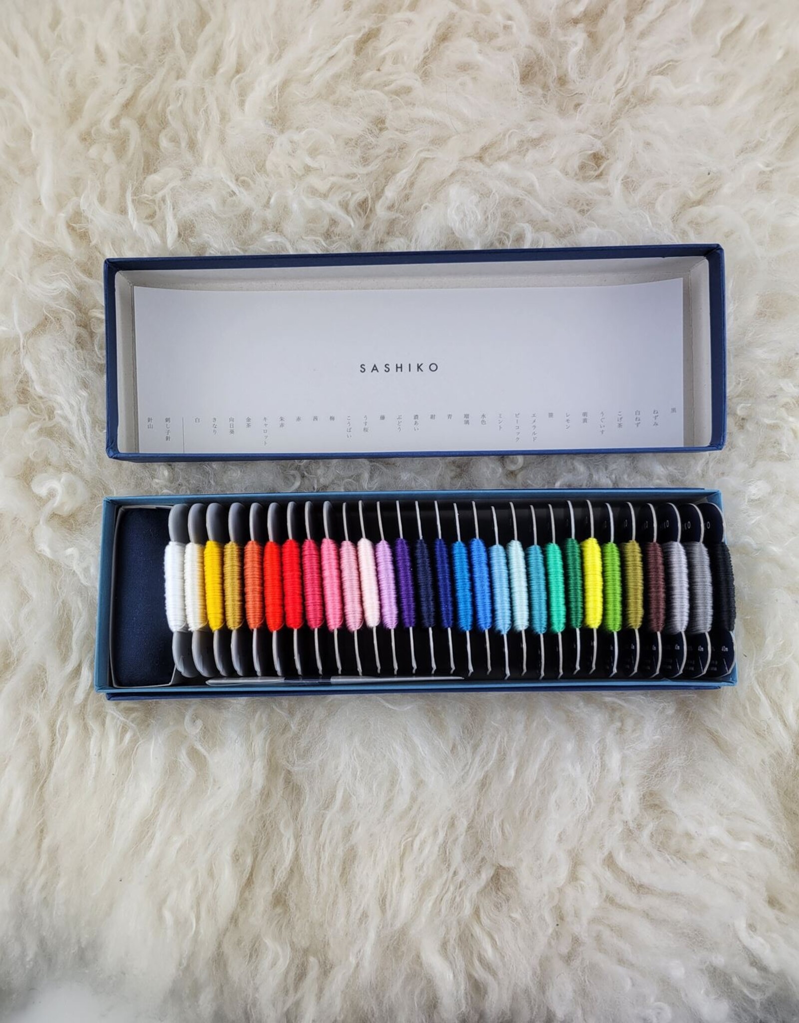 Daruma Sashiko Thread Box LG