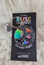 Gray Muse Color Fidget keychain