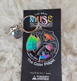 Gray Muse Color Fidget keychain