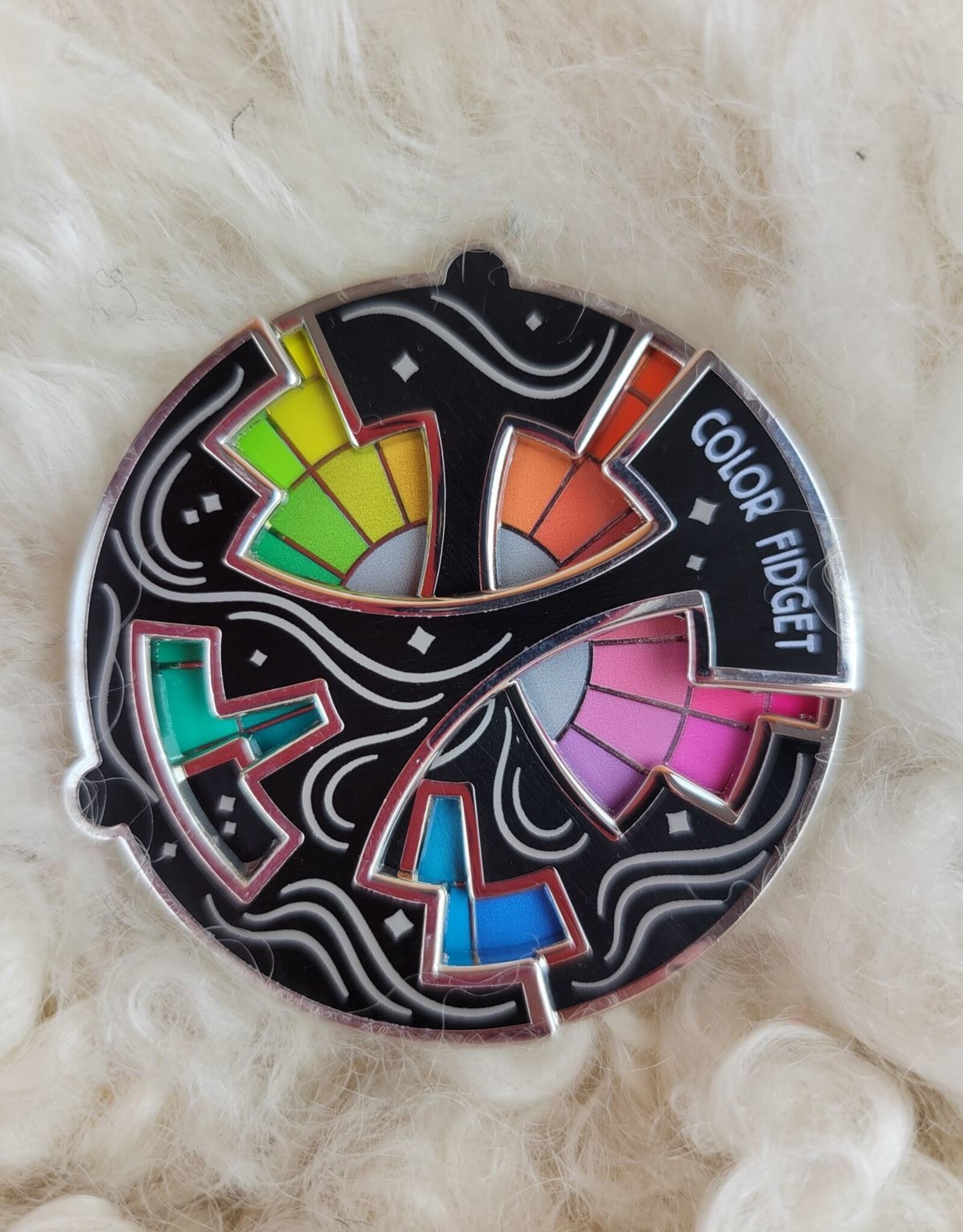 Gray Muse Color Fidget magnet