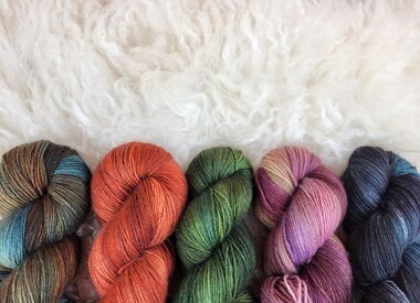 Palouse Yarn Co I Heart BFL Sock