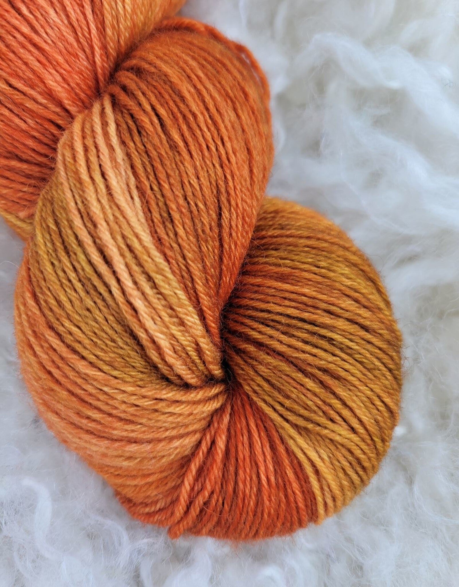 Palouse Yarn Co Steptoe Sock Apricot Jam
