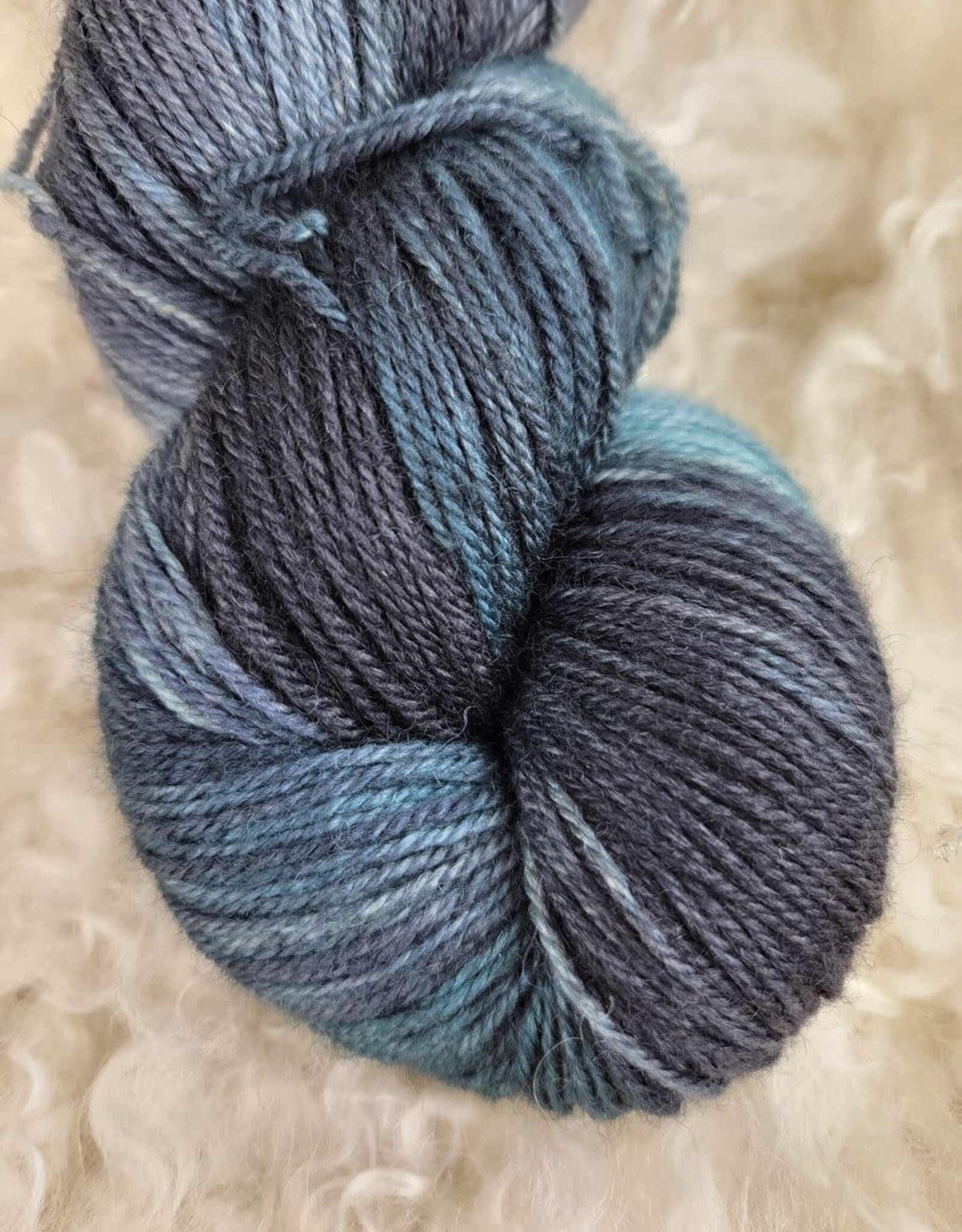 Palouse Yarn Co BFL Sock Blue Moon