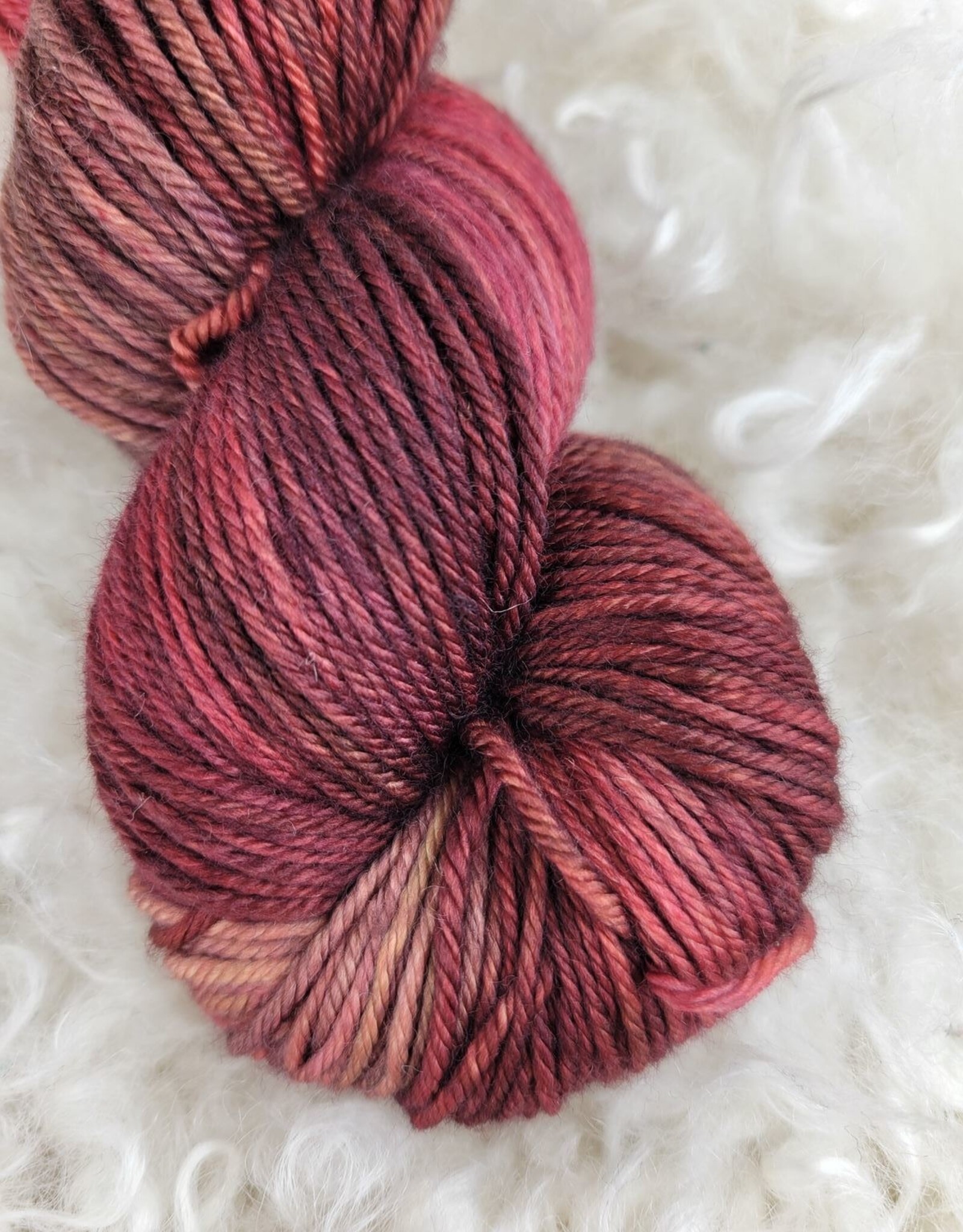 Palouse Yarn Co Magruder DK Sock 100g Raspberry Crumble