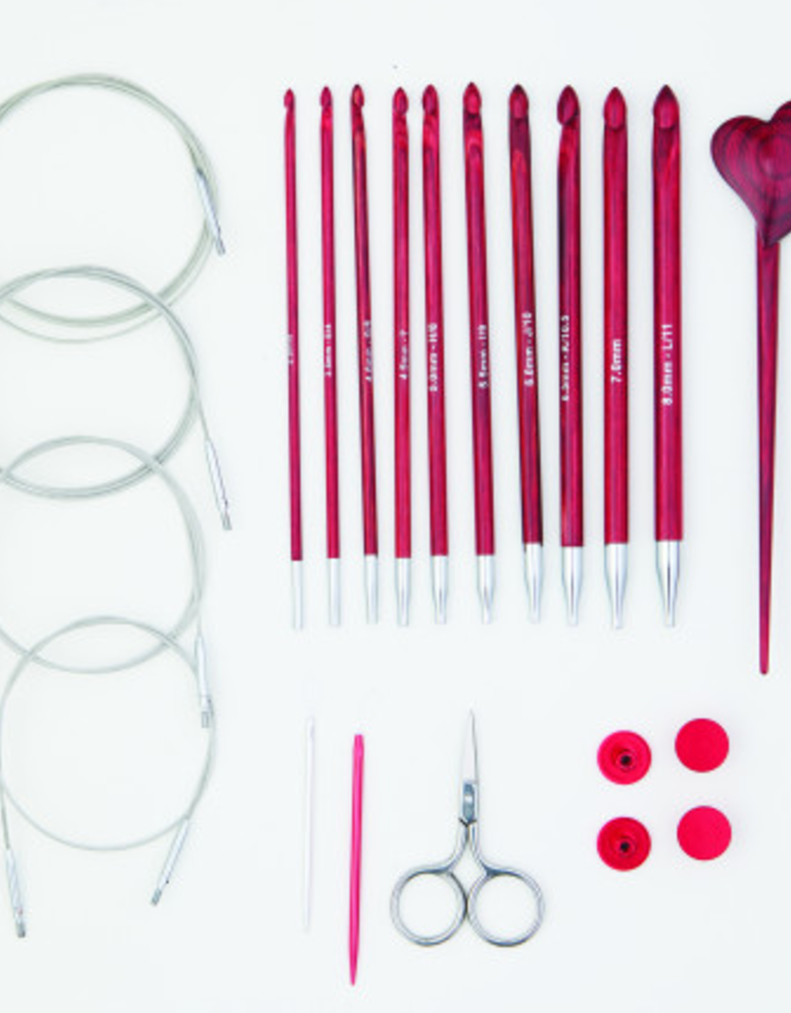 KnitPro Amore IC Hook Set E-L