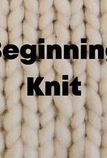 Punch Card Beginning Knit Class