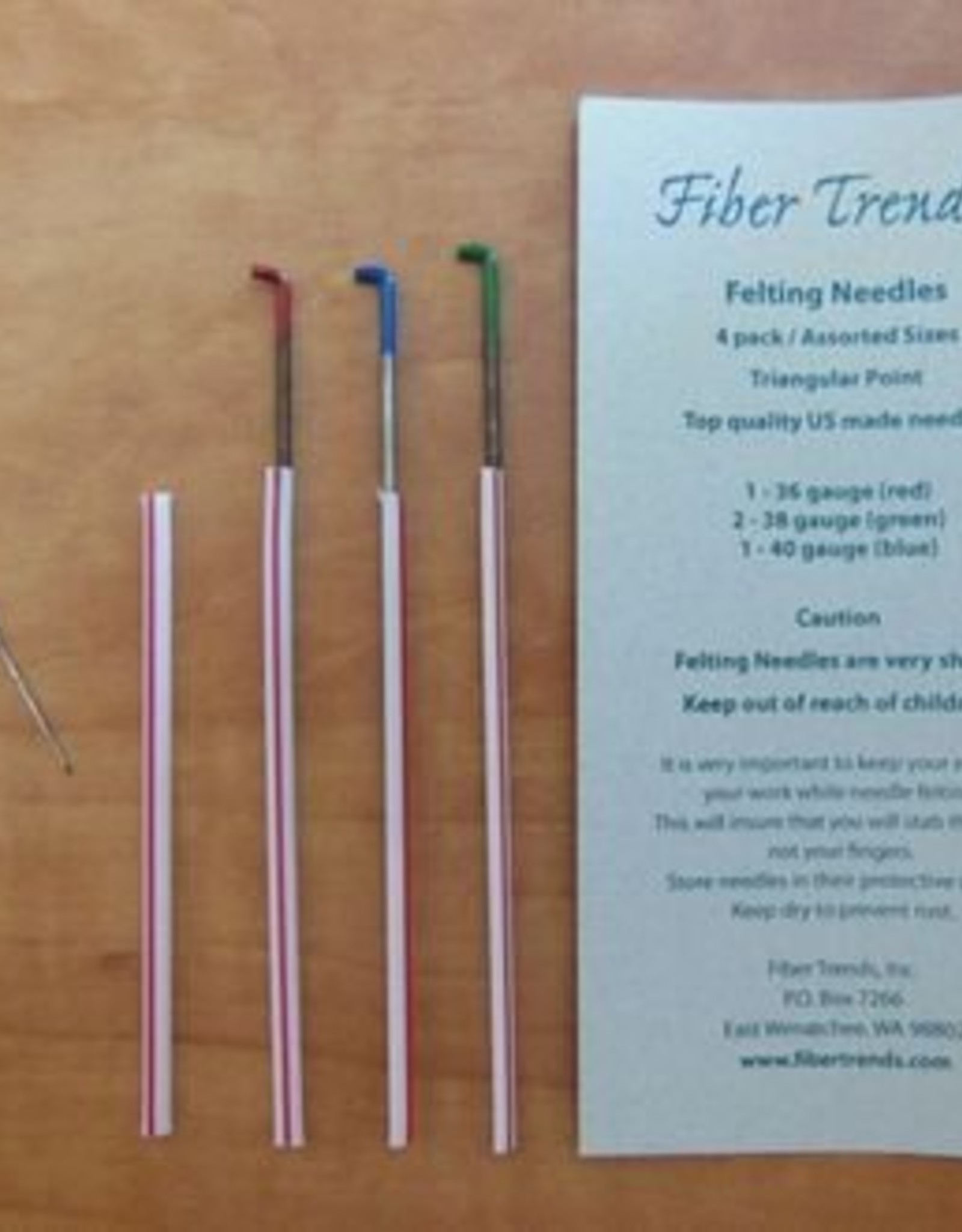 Needle Felting Needles, 4pk - The Yarn Underground