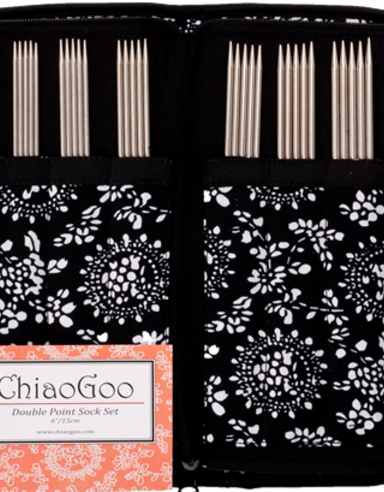 Chiao Goo Steel 6" DPN Sock Set