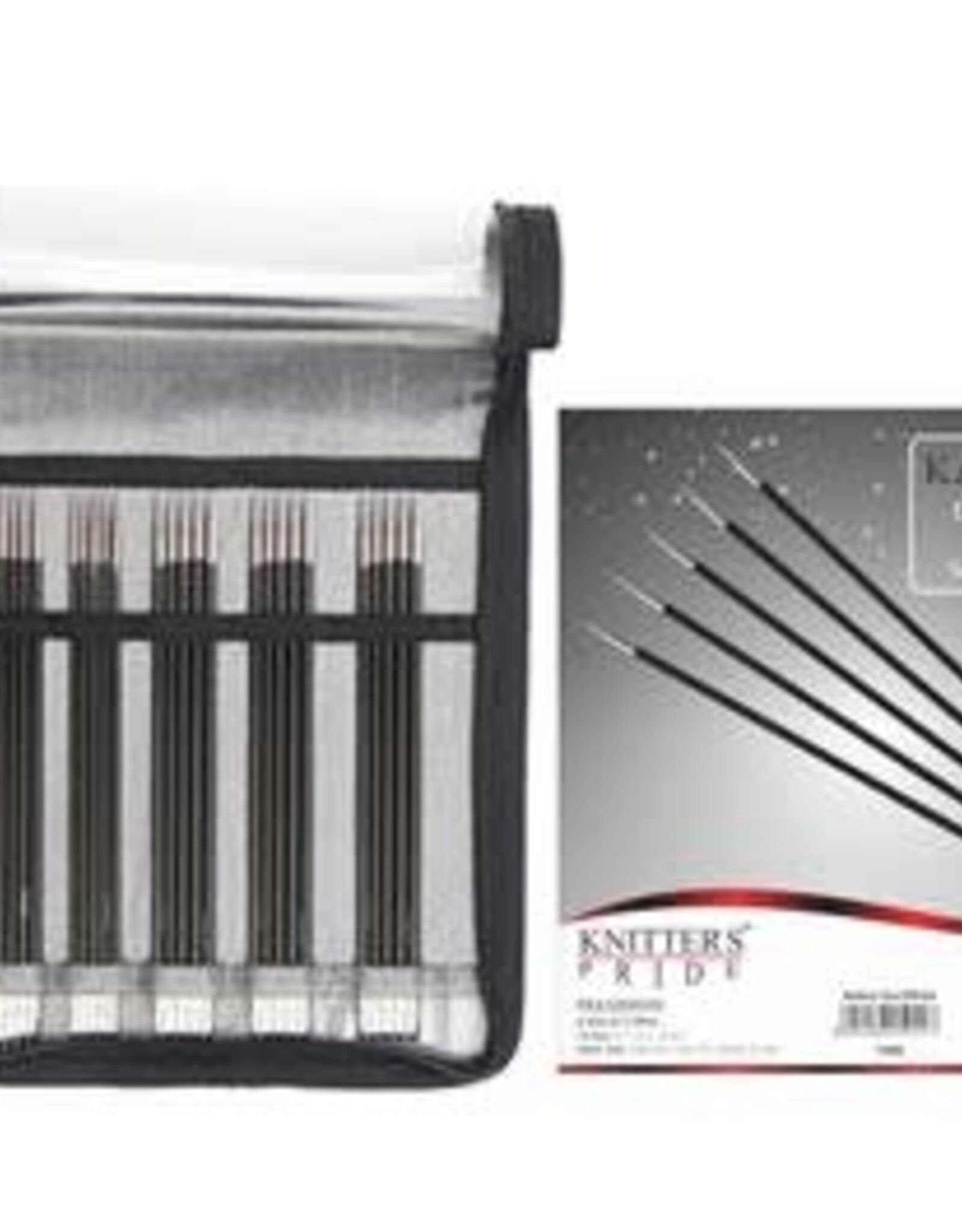 KnitPro KARBONZ DPN sock set #0-3