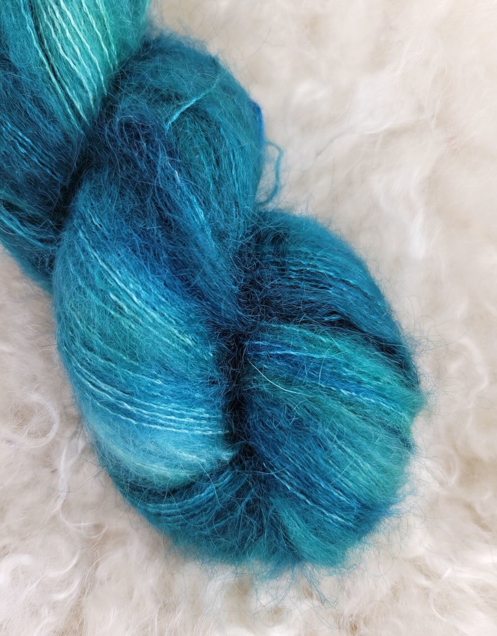 Palouse Yarn Silky Mo 50g FDR (the new teal)