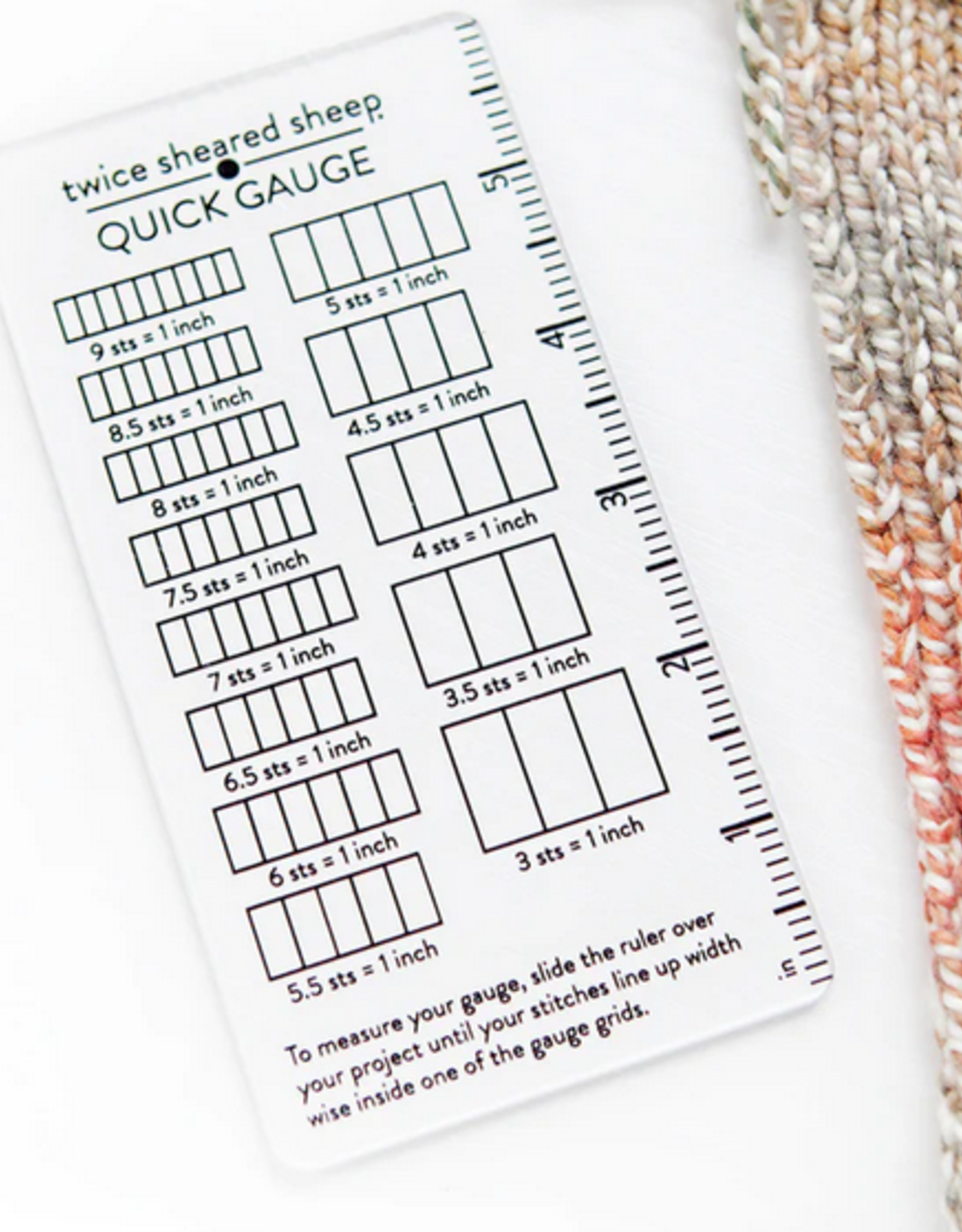 Quick Gauge Ruler clear