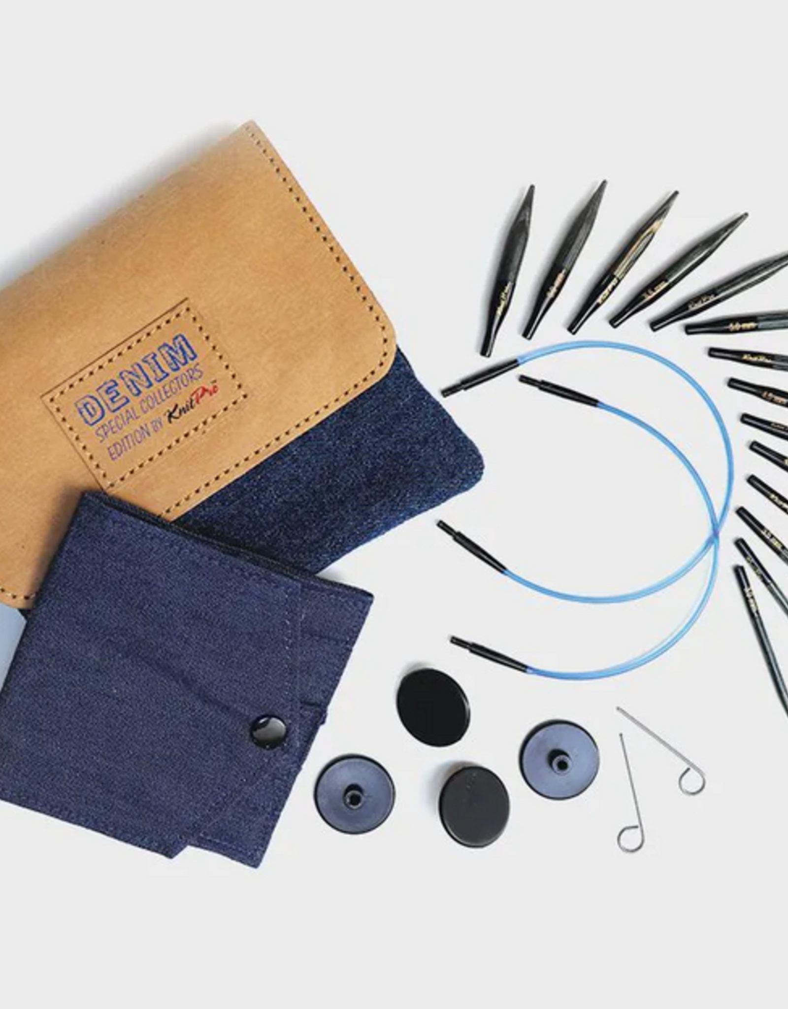 KnitPro Indigo Mini IC 2in Set sz 2.5-10euro