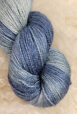 Palouse Yarn BFL + Silk Lace Tuesday Blue