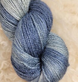 Palouse Yarn BFL + Silk Lace Tuesday Blue