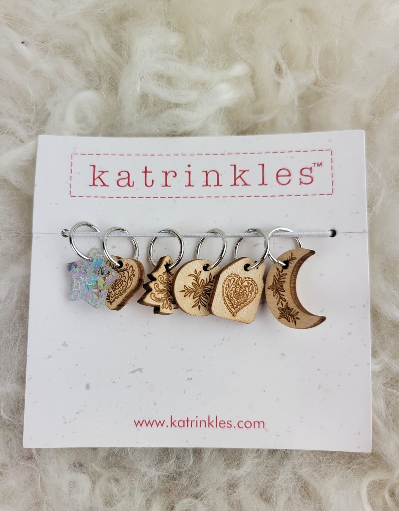 Katrinkles 2025 Holiday Stitch Marker Set
