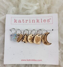 Katrinkles 2025 Holiday Stitch Marker Set