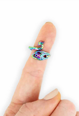 Tension ring peacock