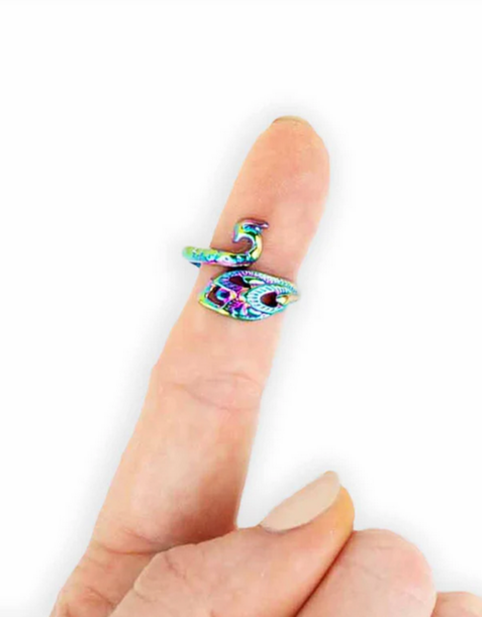 Tension ring peacock