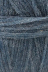 Custom Woolen Mills Prairie Wool 8 oz bulky pencil roving #125 Denim Heather