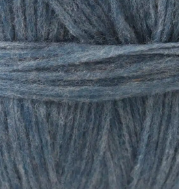 Custom Woolen Mills Prairie Wool 8 oz bulky pencil roving #125 Denim Heather