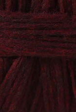 Custom Woolen Mills Prairie Wool 8 oz bulky pencil roving #116 Red Wine Heather