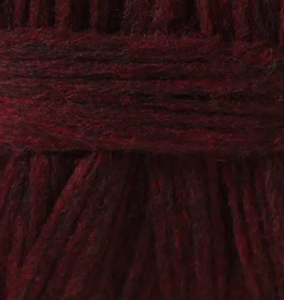 Custom Woolen Mills Prairie Wool 8 oz bulky pencil roving #116 Red Wine Heather
