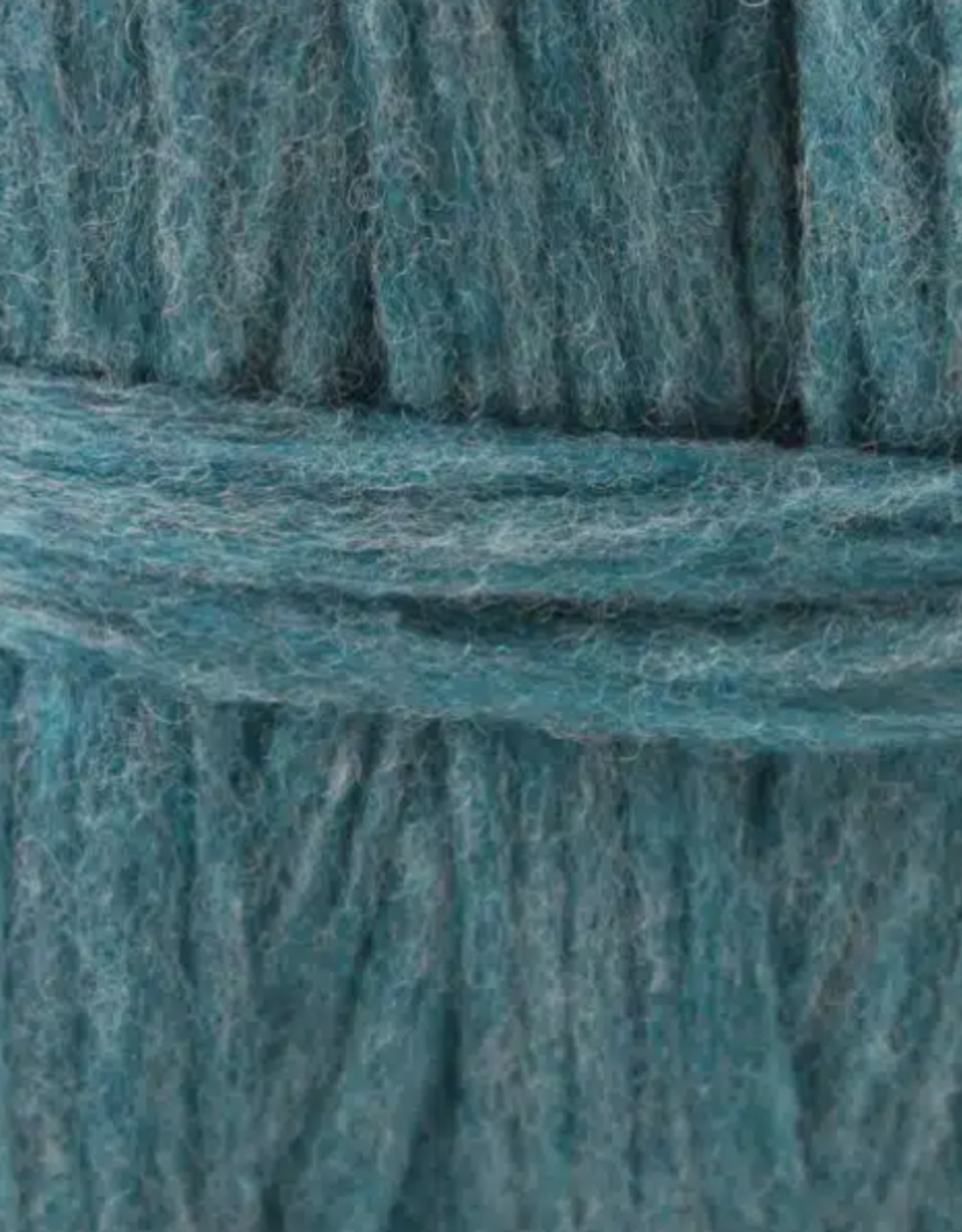 Custom Woolen Mills Prairie Wool 8 oz bulky pencil roving #08H7 Seafoam Heather