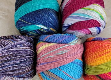 Laines du Nord Self Striping Sock