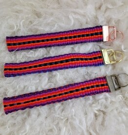 Kathy Mattson Handwoven Key Fob