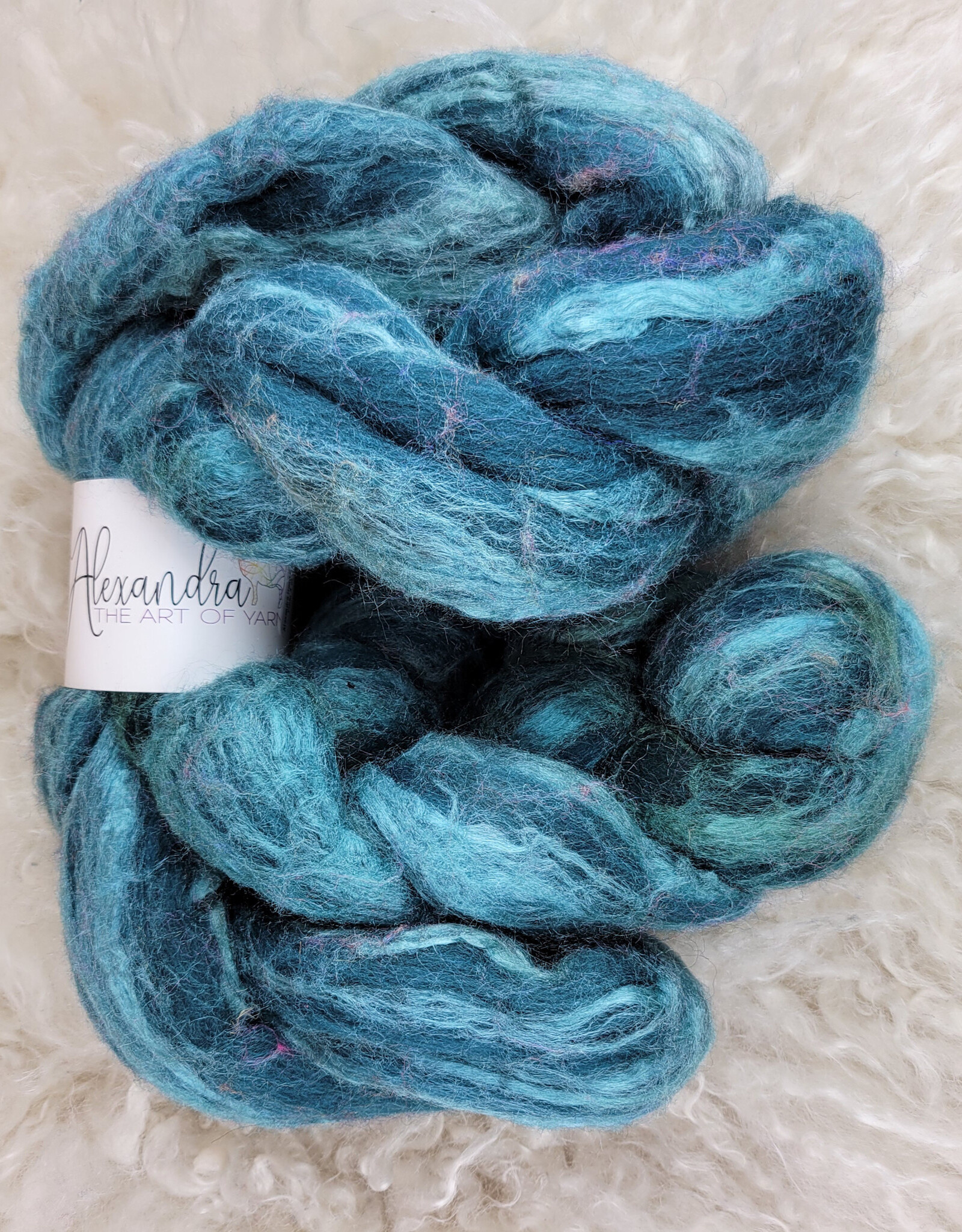 Alexandra 4 oz Merino Silk Top (70/30)