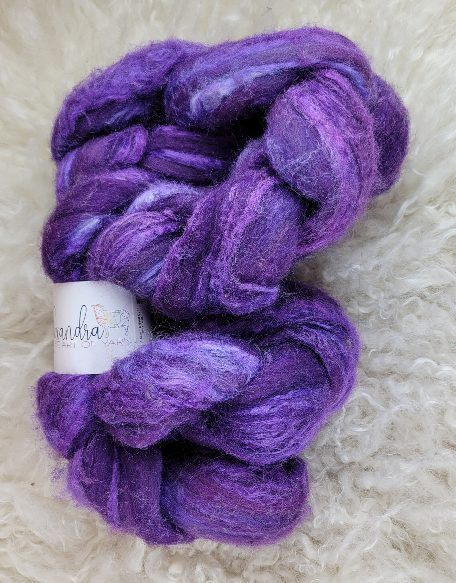 Alexandra 4 oz Merino Silk Top (70/30)