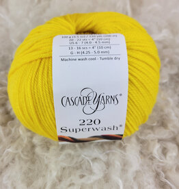 Cascade 220 SW 346 Worsted Daisy Yellow