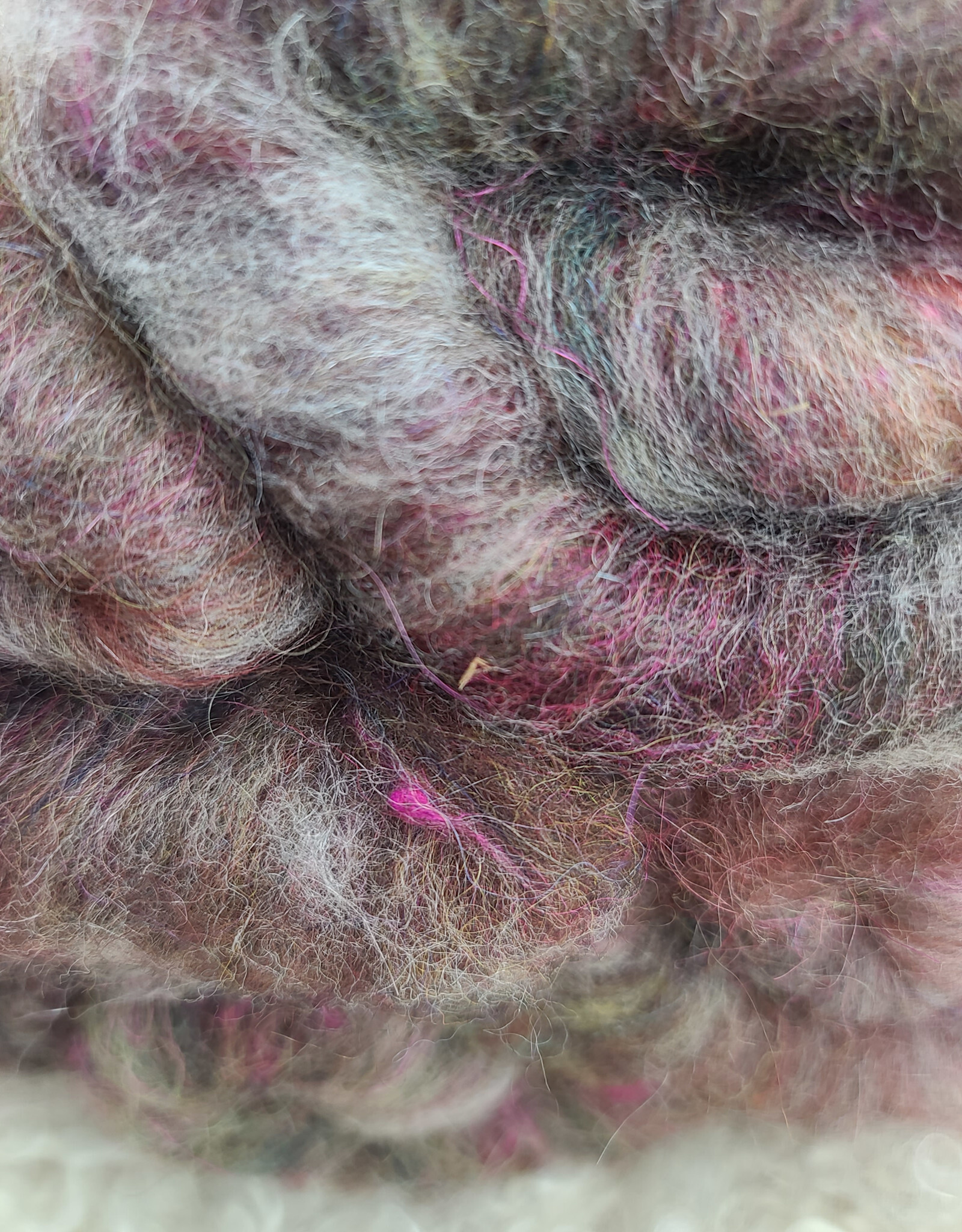 A Woolly Nest 4oz Batts Burgundy